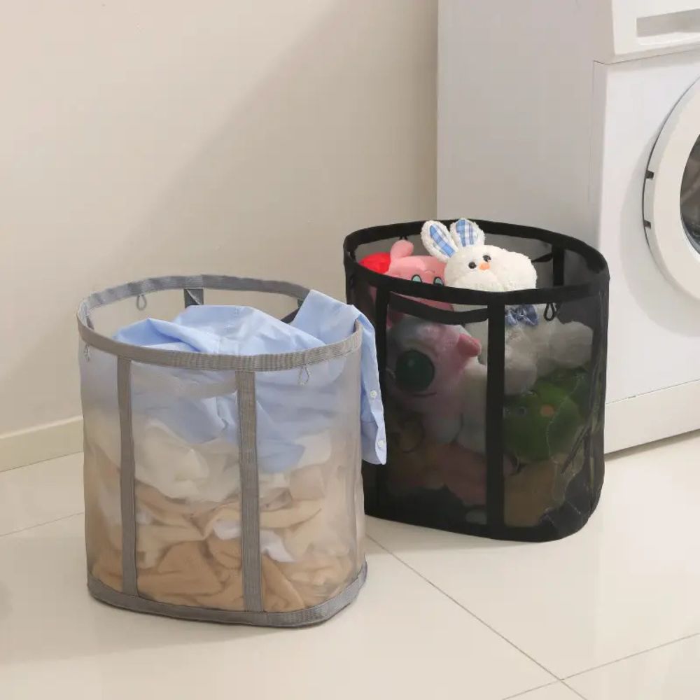 AeroFold – Foldable Mesh Laundry Basket