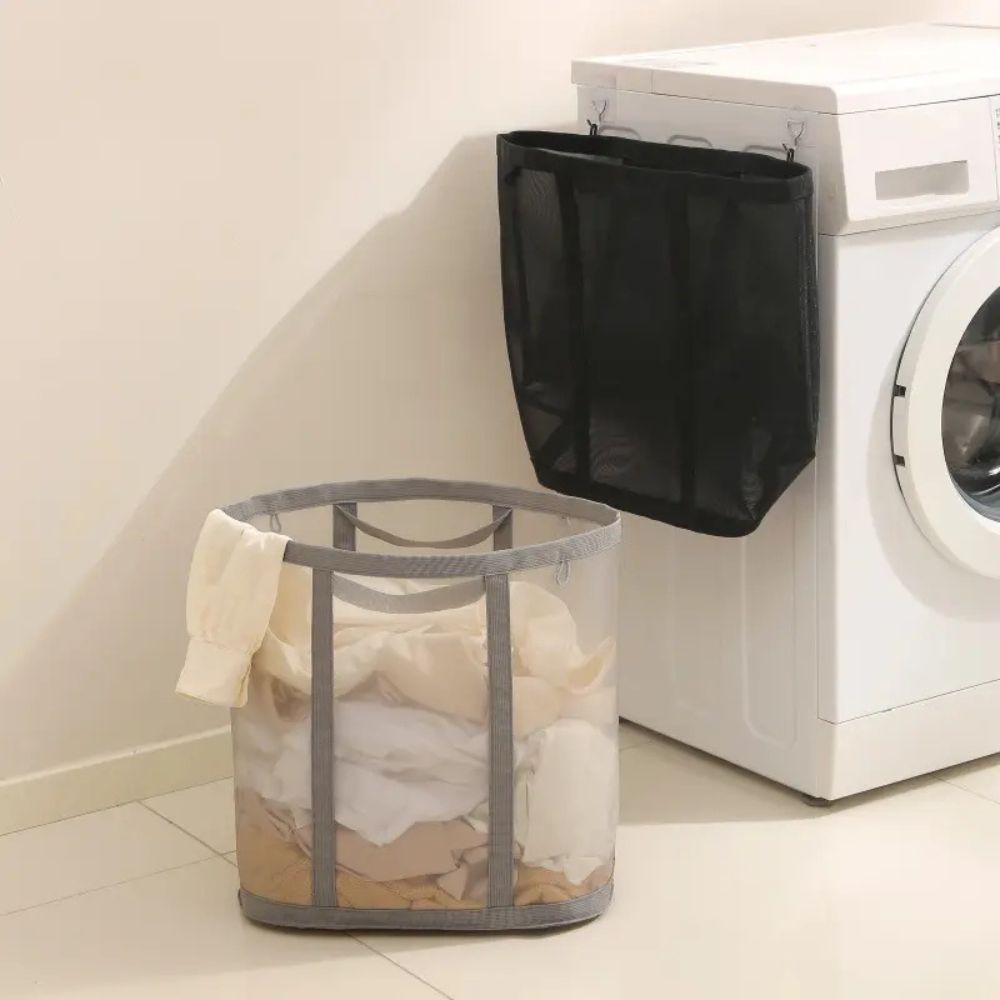 AeroFold – Foldable Mesh Laundry Basket