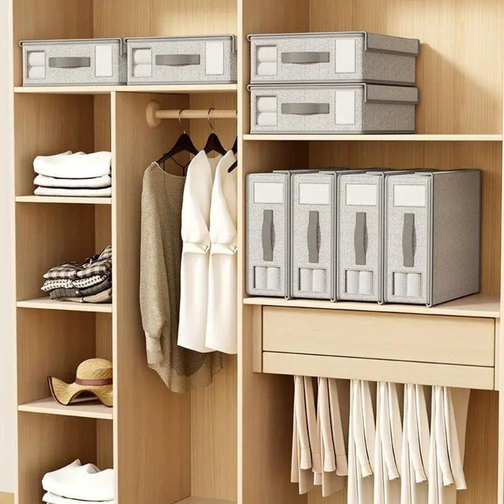 Folio Bedding Organizer - Foldable Design, Space-Saving Storage 4
