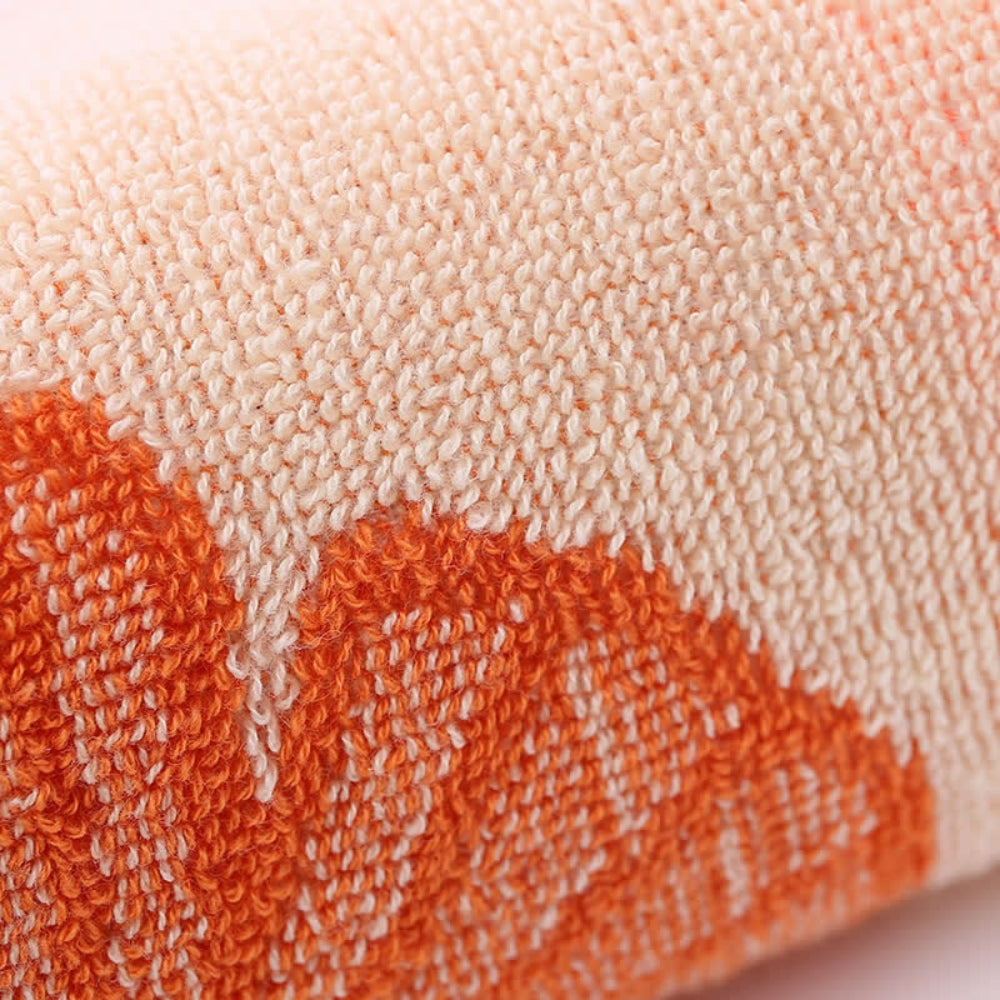 Gleam Bath Towel - 100% Cotton, Ginkgo Leaf Design 4