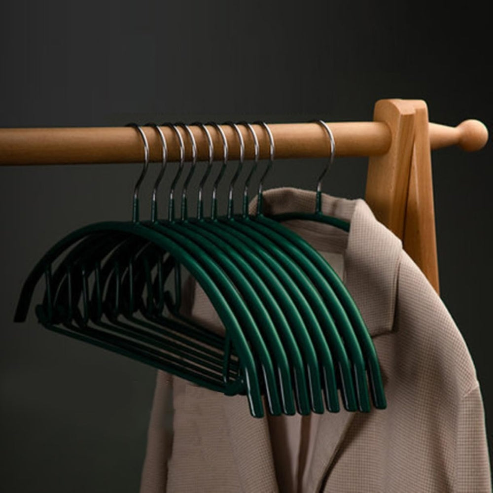 Gleam Coat Hangers - Plastic, Soft-Touch Ergonomic Design 11
