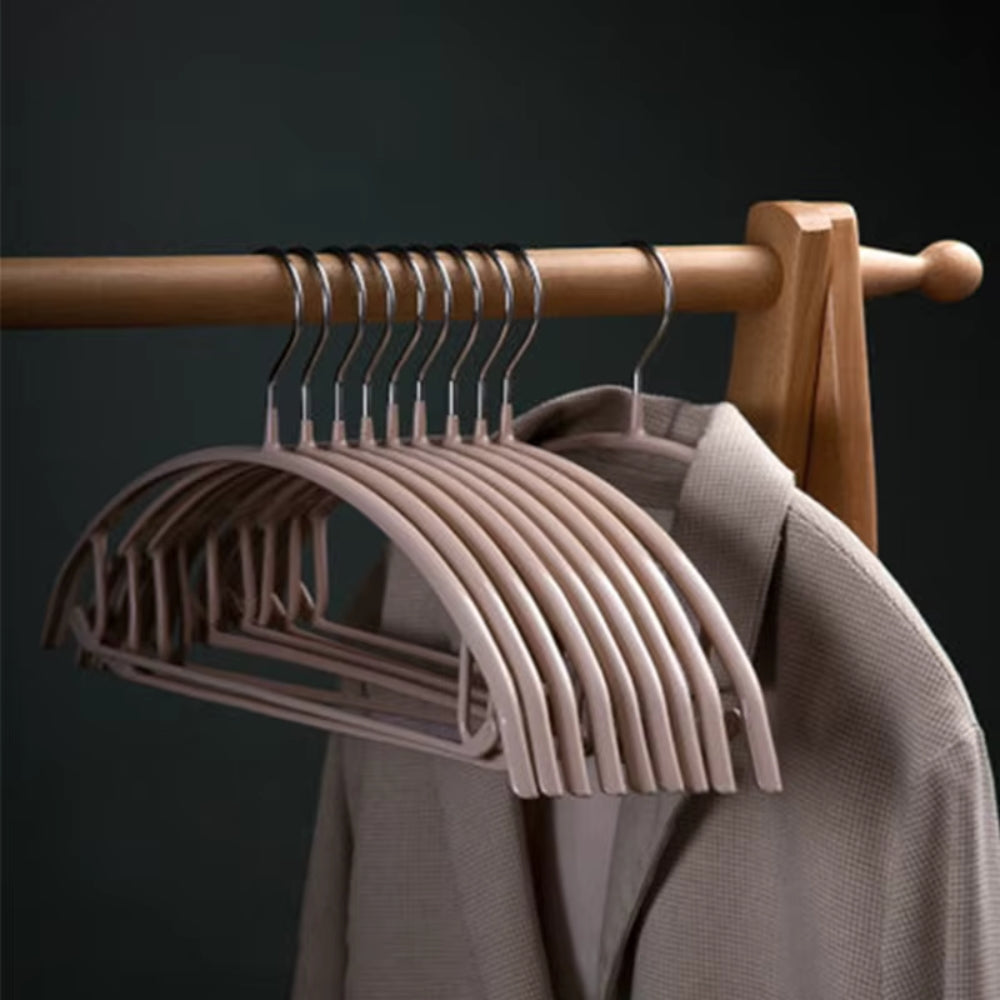 Gleam Coat Hangers - Plastic, Soft-Touch Ergonomic Design 13
