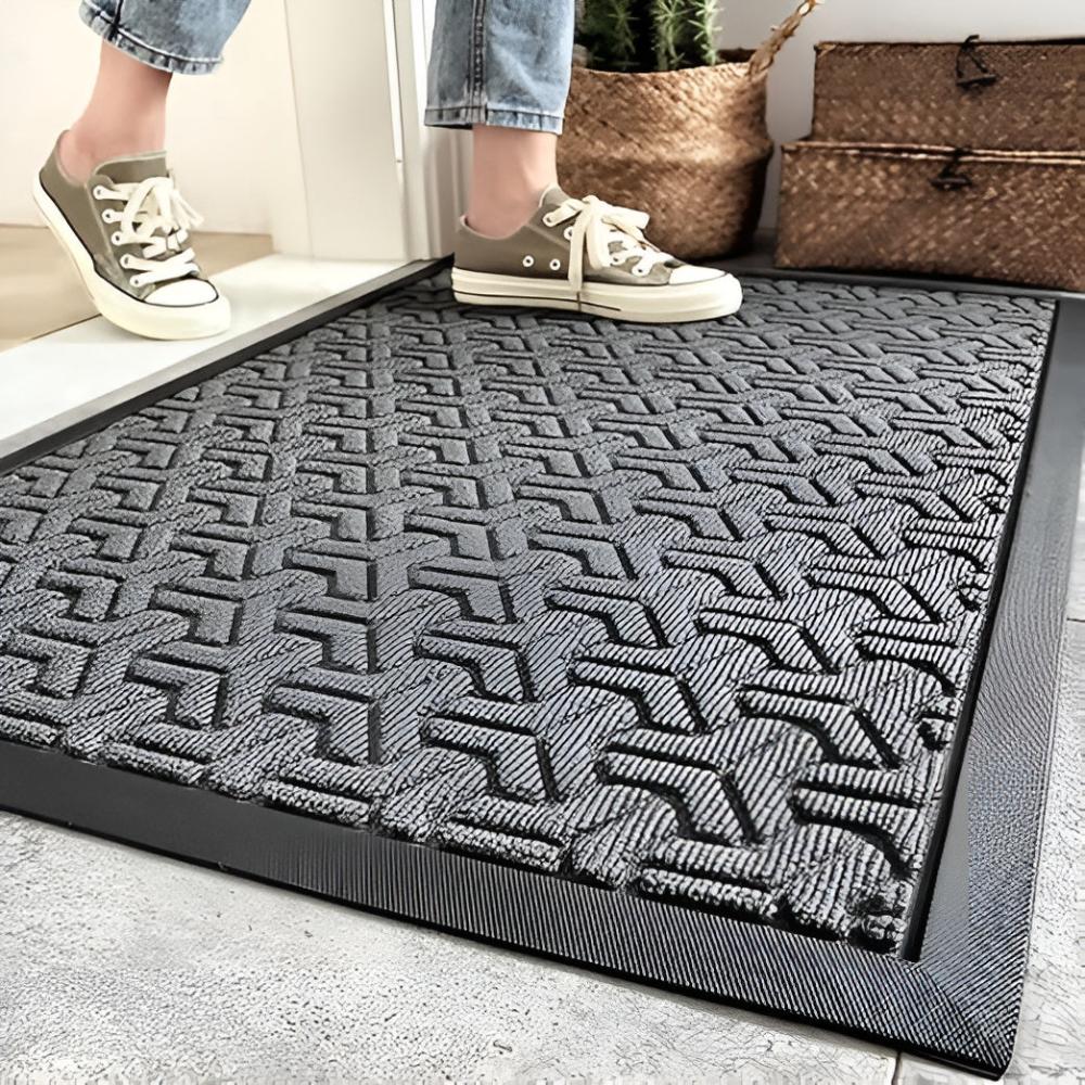 Glenwood Door Mat - Durable Geometric Design, Non-Slip Outdoor Welcome Mat 6