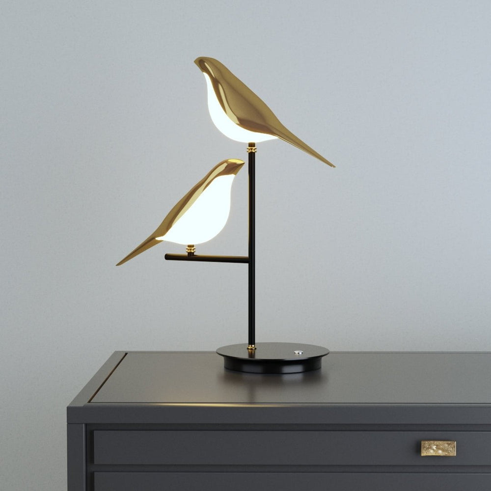 Glimmer Birdlight Wall Sconce - Nordic Metal, LED Design 0