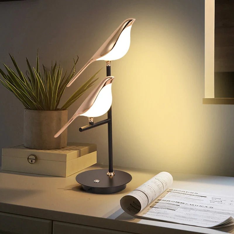 Glimmer Birdlight Wall Sconce - Nordic Metal, LED Design 1