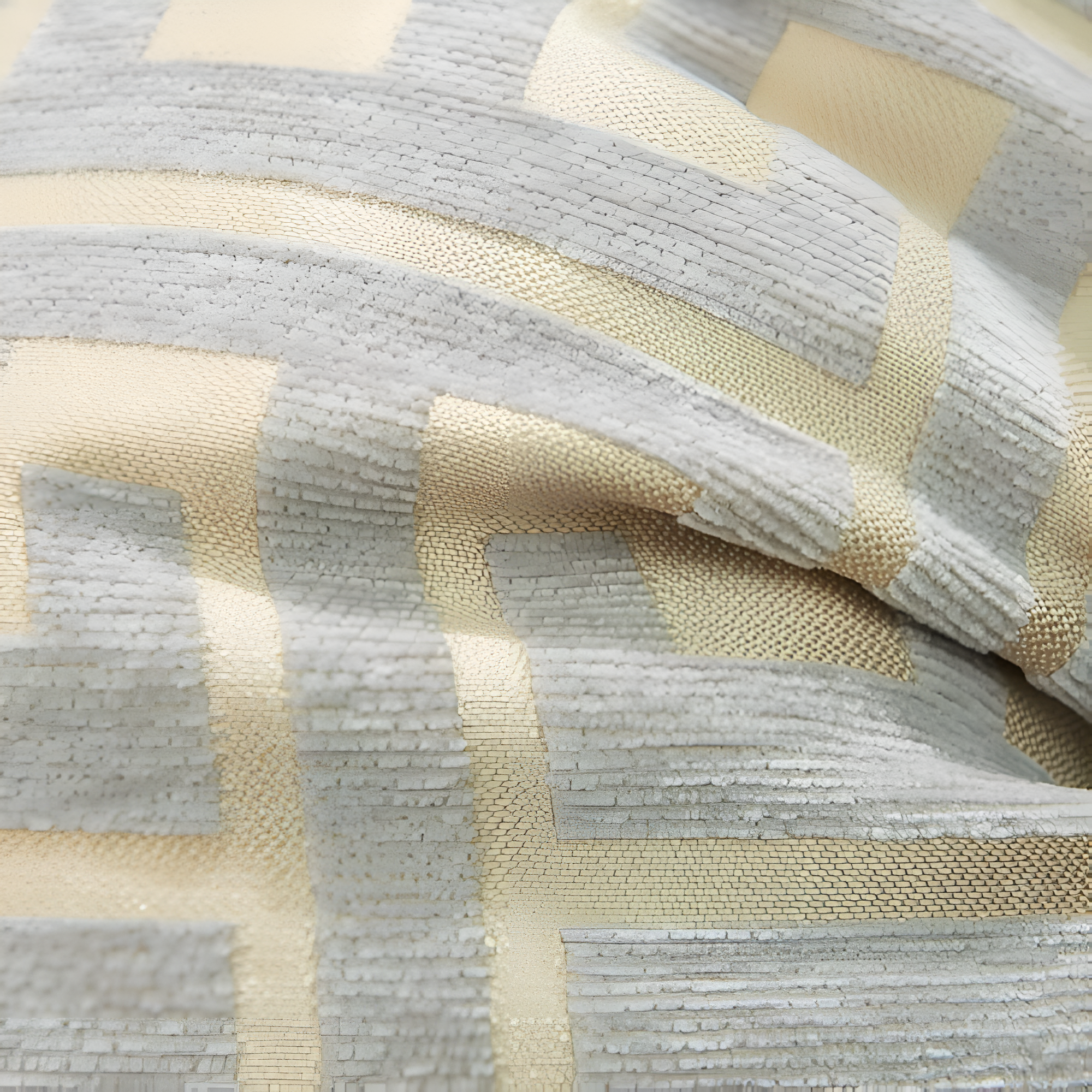 Glimmer Cushion Cover - Chenille and Velvet, Elegant Design for Sofa and Couch 4