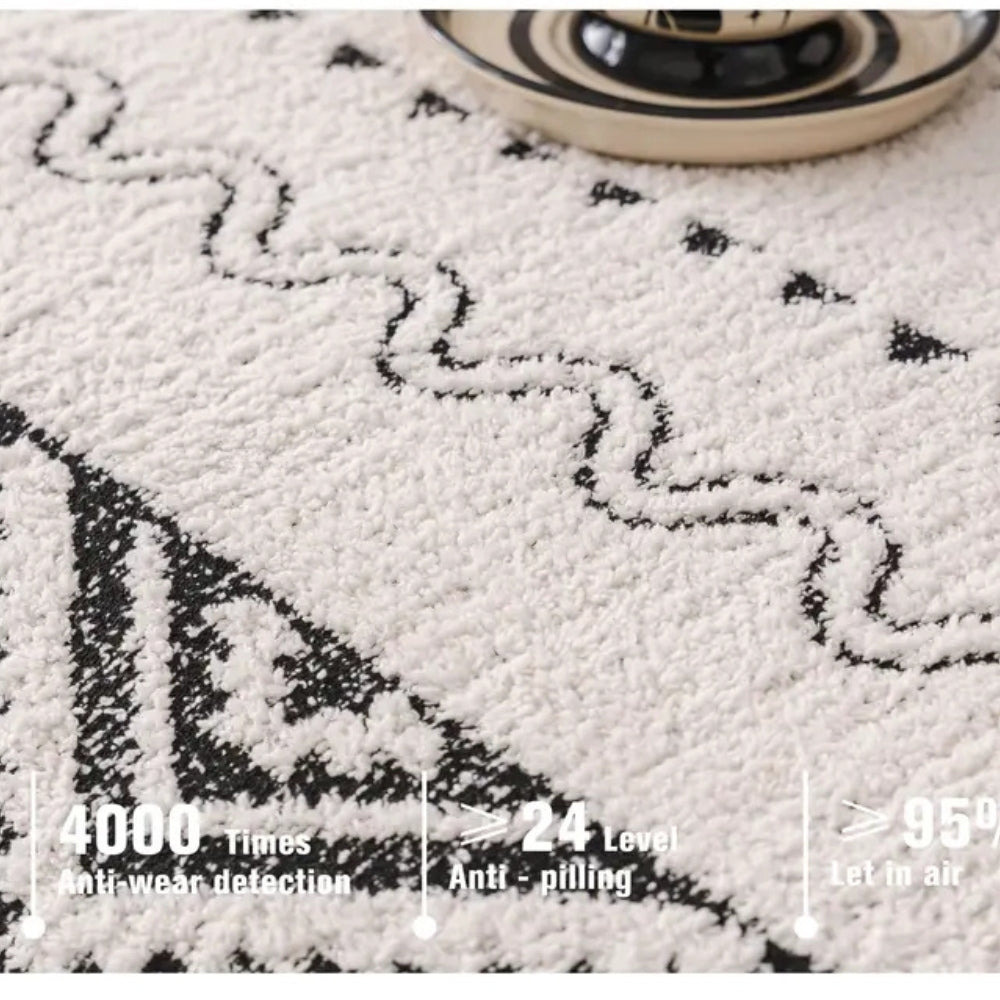 Glimmer Sofa Cover - Cotton Polyester Blend, Geometric Design for Sectional Couch 4