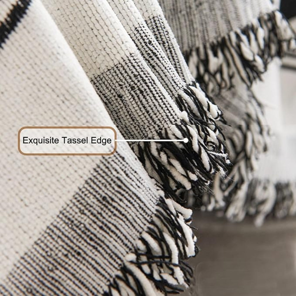 Glimmer Sofa Cover - Cotton Polyester Blend, Geometric Design for Sectional Couch 8