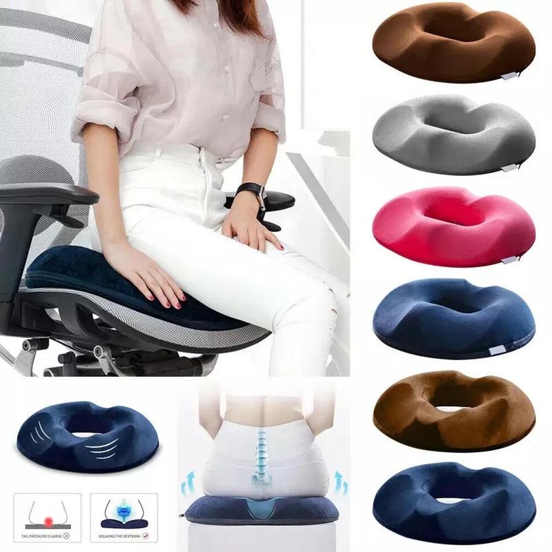 Haven Donut Pillow - Memory Foam Coccyx Cushion for Tailbone Pain Relief 3