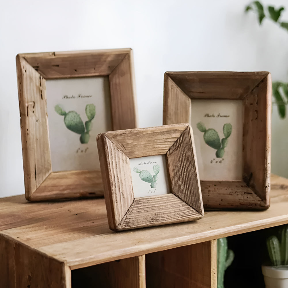 Heritage Picture Frames - Solid Wood, Rustic Design 4