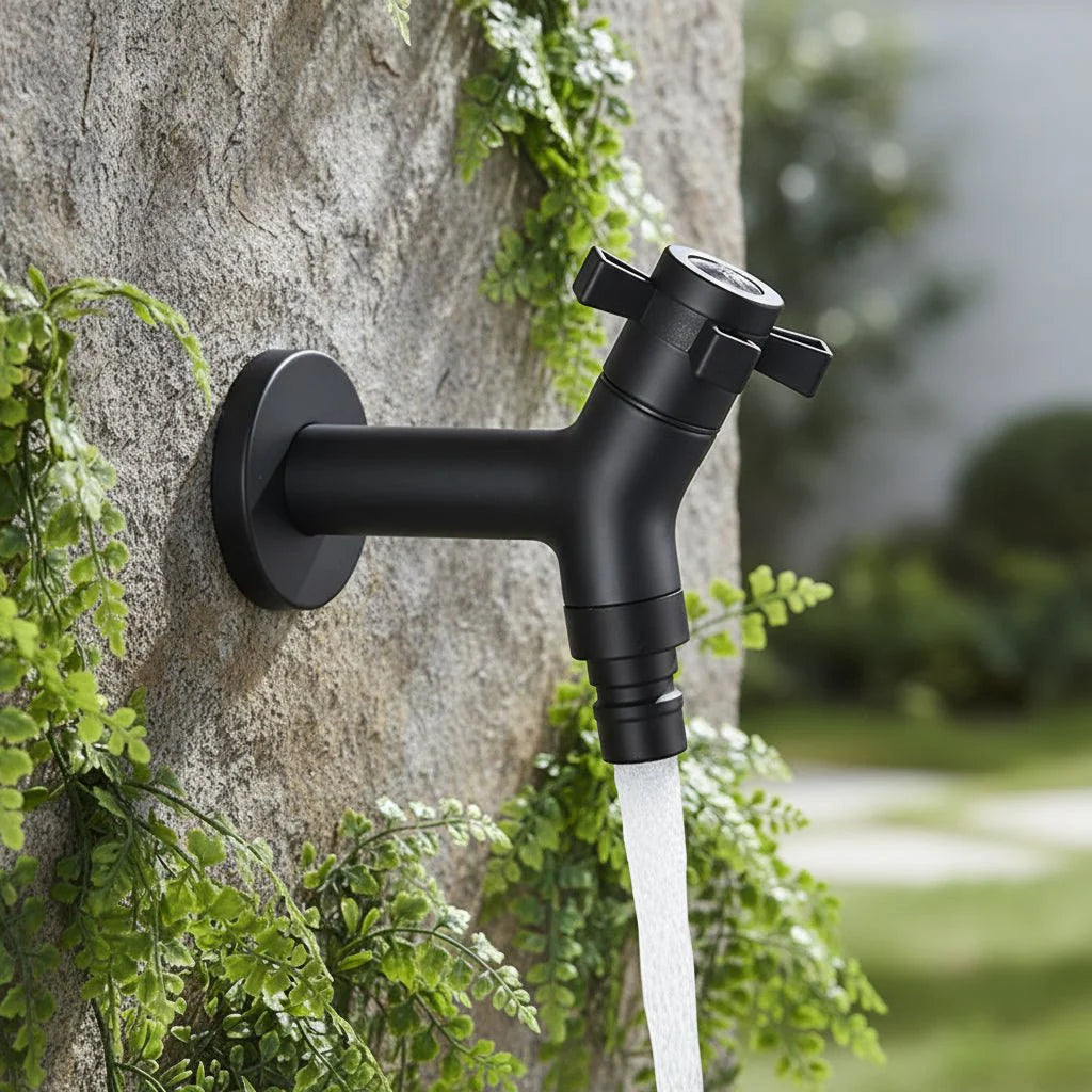 FlowTap Mount - Wall Faucet - Modern Style - Space Saving