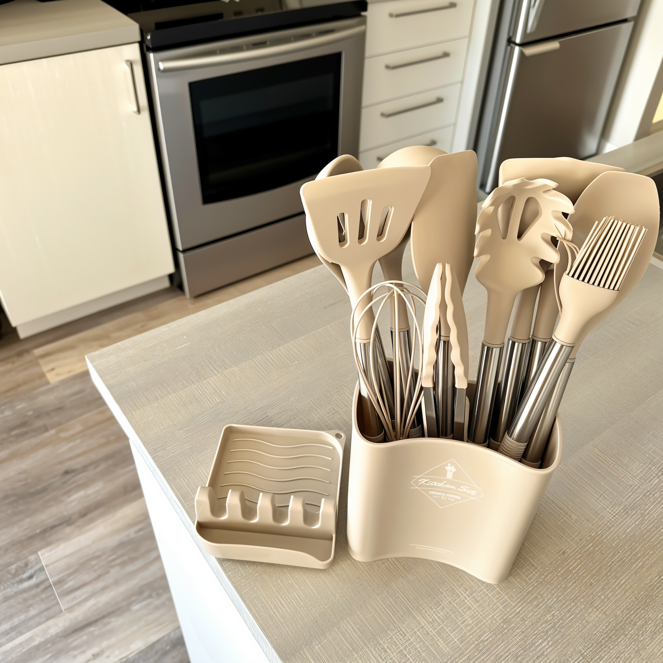 SilicoChef Set – Silicone Kitchen Utensils – Complete Cooking Set