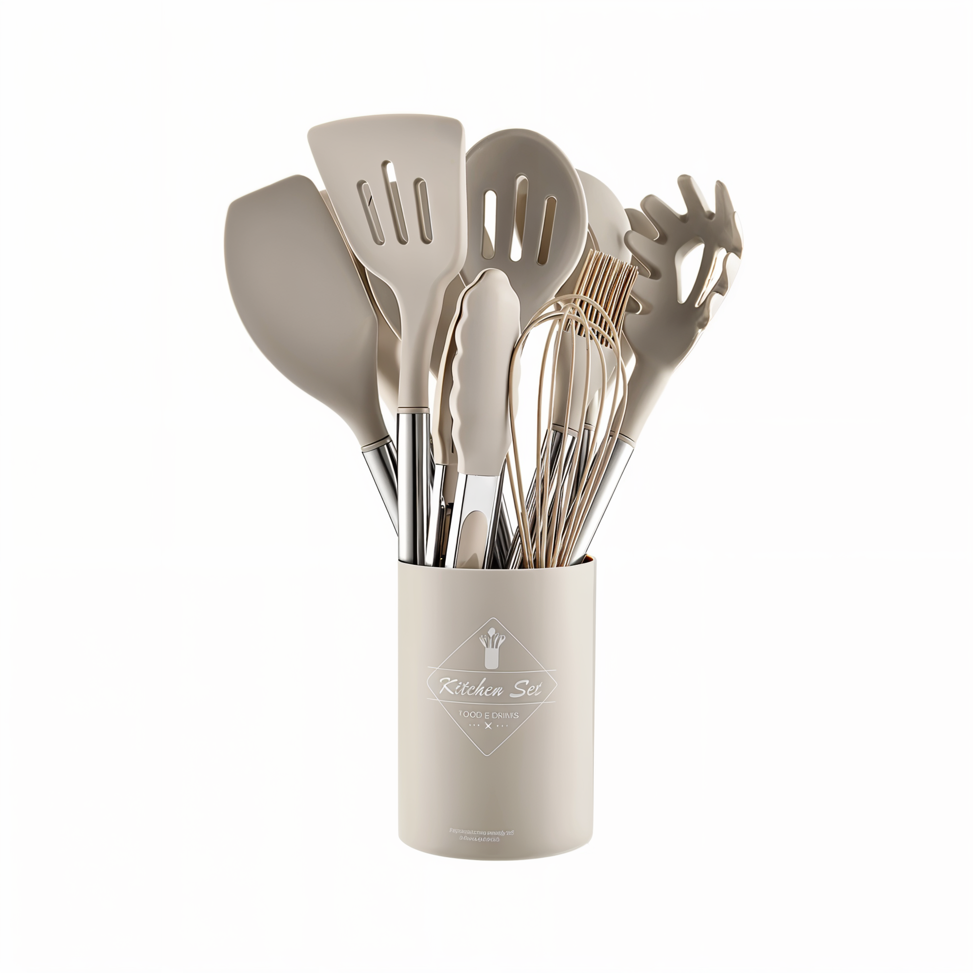 SilicoChef Set – Silicone Kitchen Utensils – Complete Cooking Set