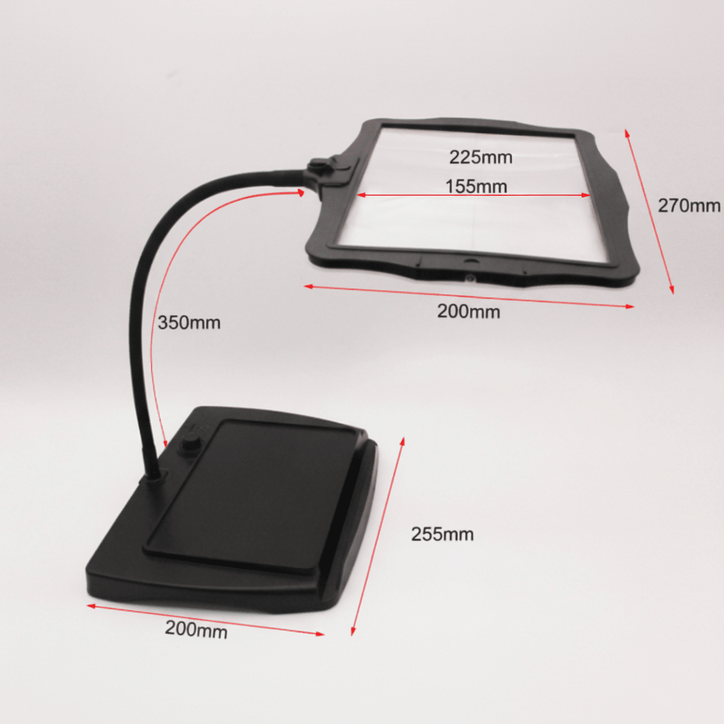Horizon Magnifying Desk Lamp - LED Light, 3x Magnification 2