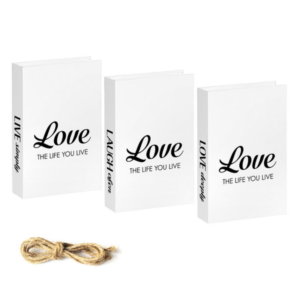 Inspire Rustic Book Stack - Faux Cardboard, Heartfelt Wall Decor 0