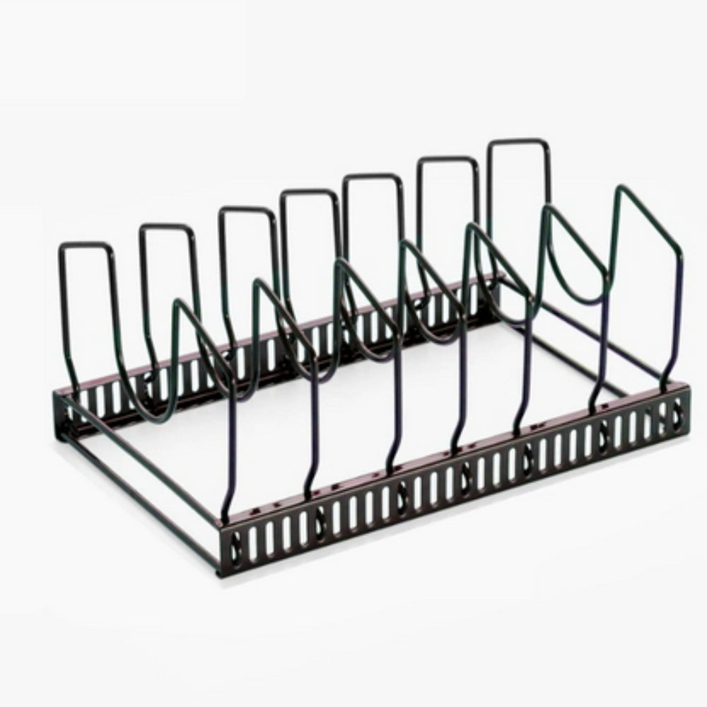 Ironclad Kitchen Rack - Adjustable Iron Utensil Holder 4