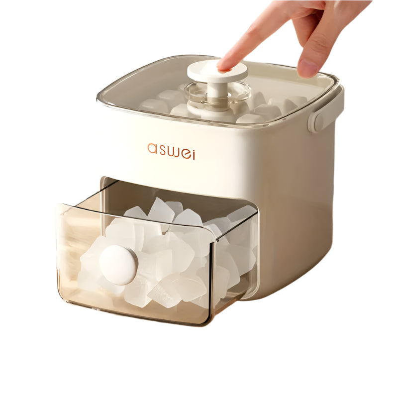 Kinetic Countertop Ice Maker - Compact Design, Fast Production 0