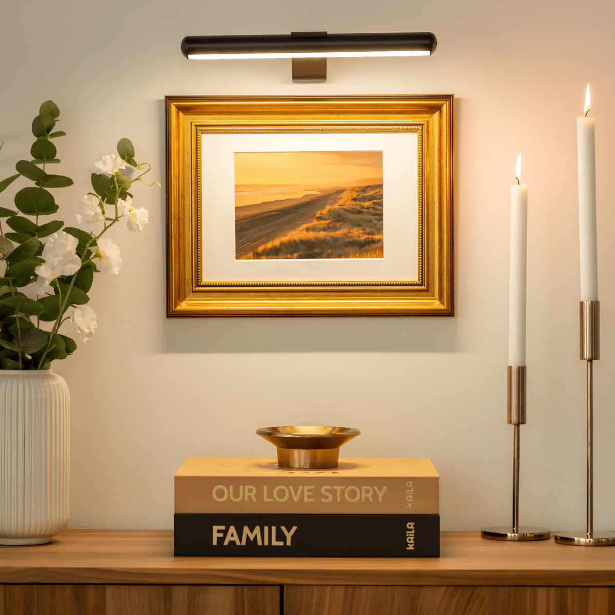 Kira Wall Light - LED, 360° Rotating, Adjustable Brightness 2