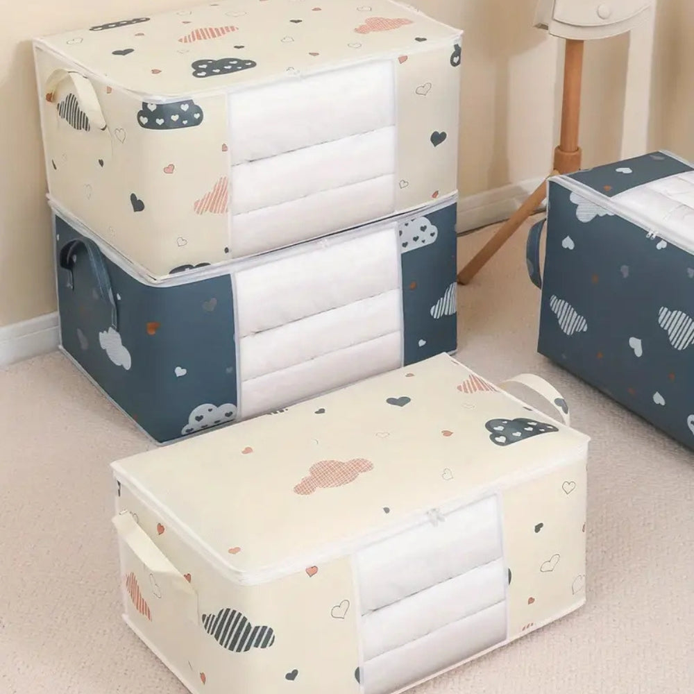 Kora Kids Storage Bag - Durable Cotton-Polyester Blend, Reinforced Handles 5