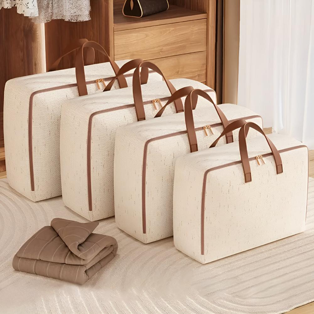 Lina Storage Bag - High-Quality Linen, Compact Design 2