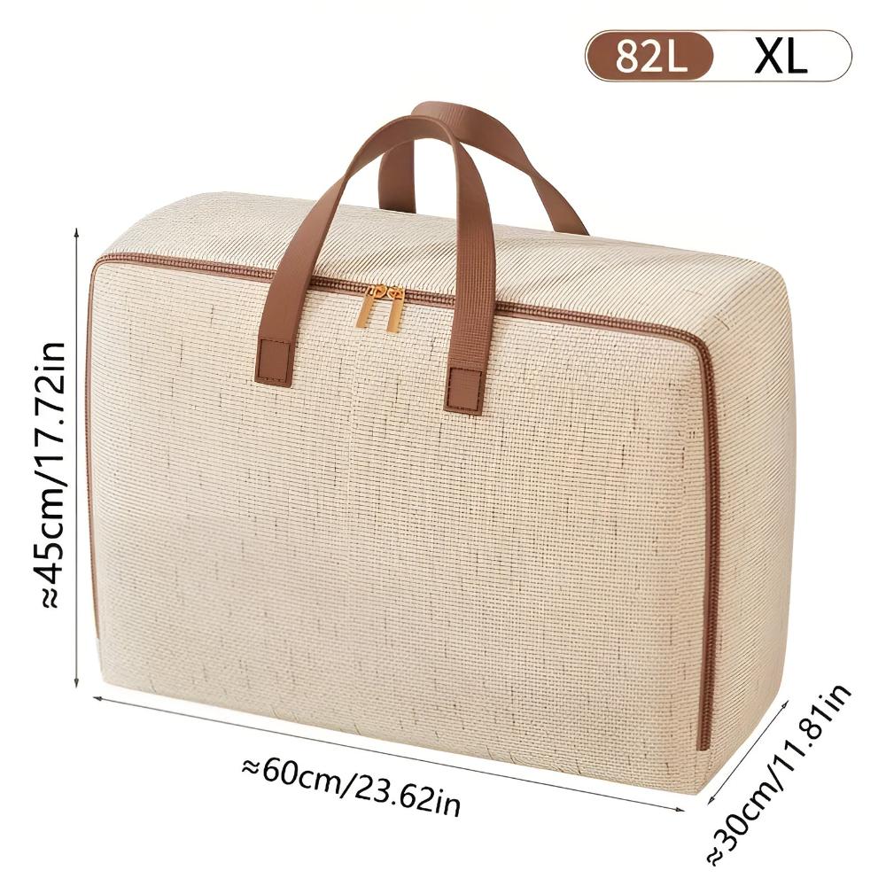 Lina Storage Bag - High-Quality Linen, Compact Design 5