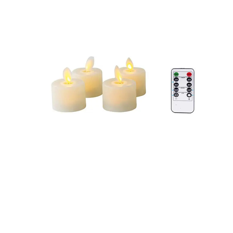 Liora Flameless Candle Set - LED Light with Remote Control, Battery Operated 0
