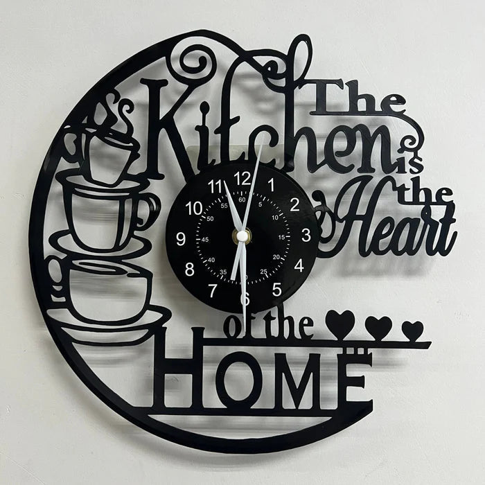 Liora Large Wall Clock - Minimalist Silent Quartz, Easy-to-Read Numerals 0