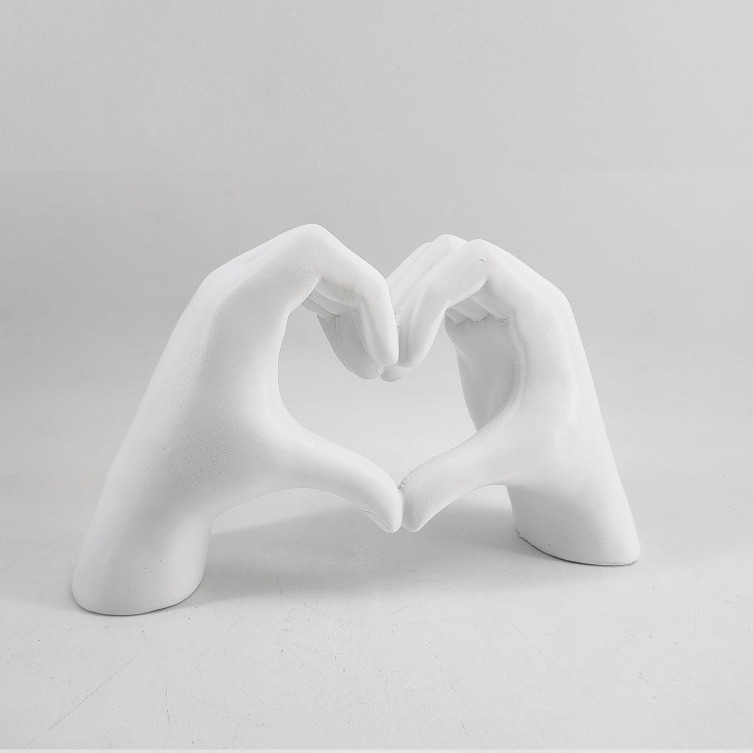 Lovelia Wall Art - Hand-Carved Wood, Heart-Shaped Home Decoration 4
