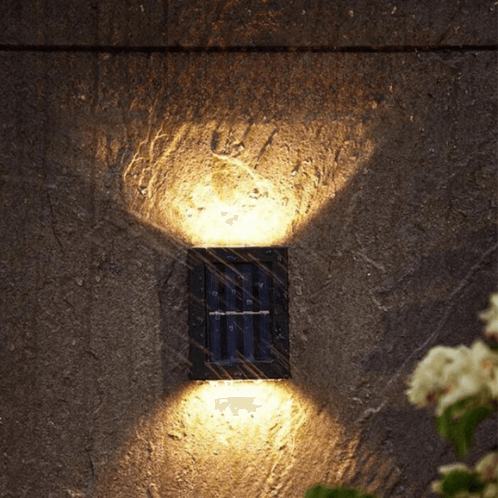Lumos Solar Lights - Wireless ABS Plastic Outdoor Light Fixtures, Weatherproof 3