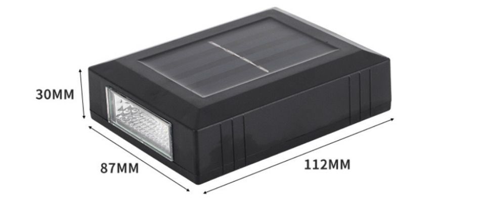 Lumos Solar Lights - Wireless ABS Plastic Outdoor Light Fixtures, Weatherproof 5