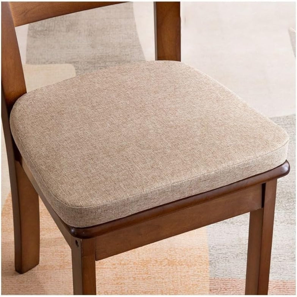 Lunari Chair Cushion - Microfiber Blend, Tufted Design for Dining and Patio Chairs 5