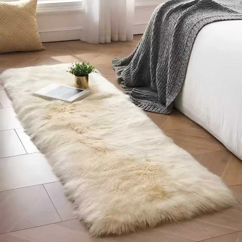 Luxe Faux Fur Couch Cover - Soft Microfiber, Stylish Protection for Dogs 0