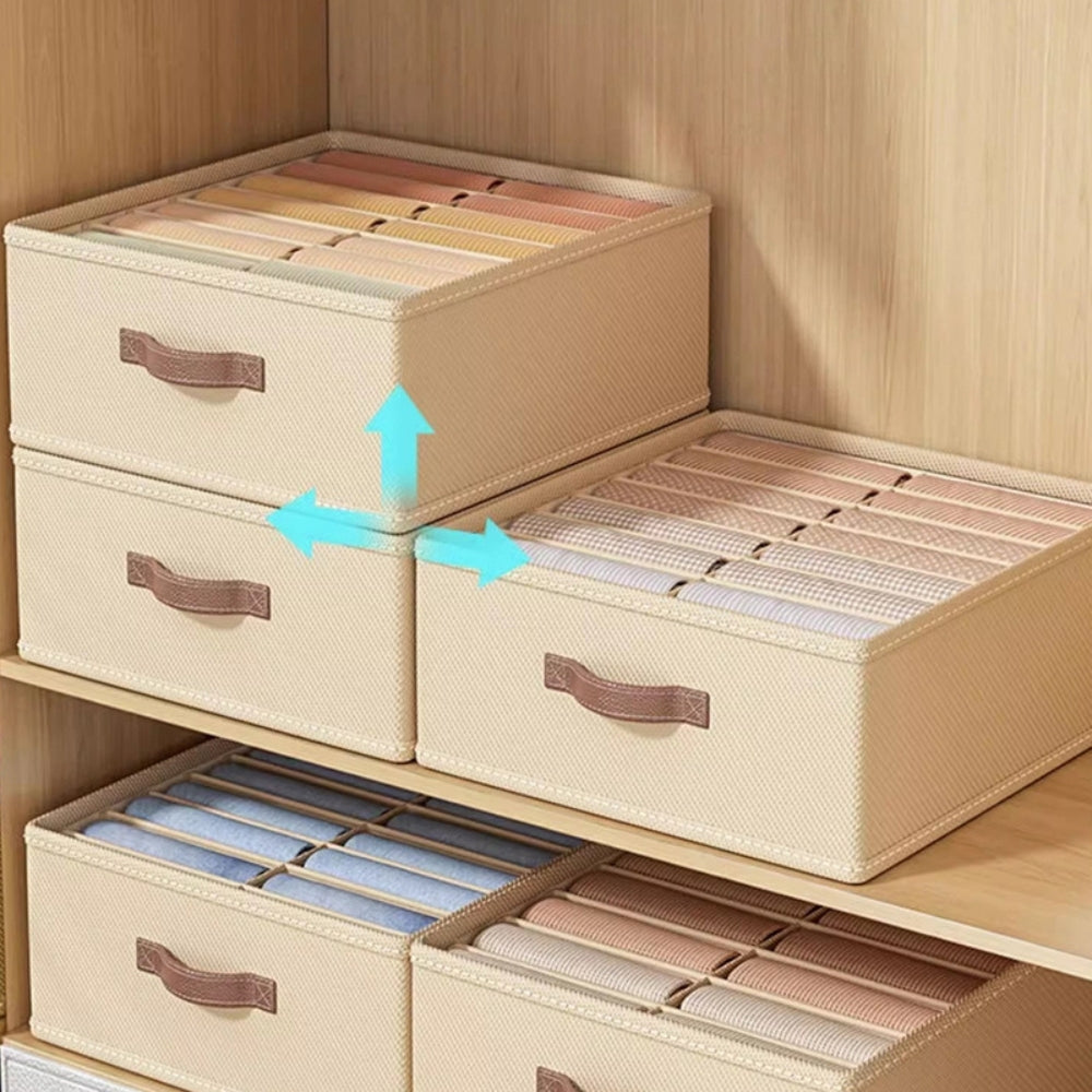 Maven Storage Container - Durable Cotton Linen, 16 Compartments 4