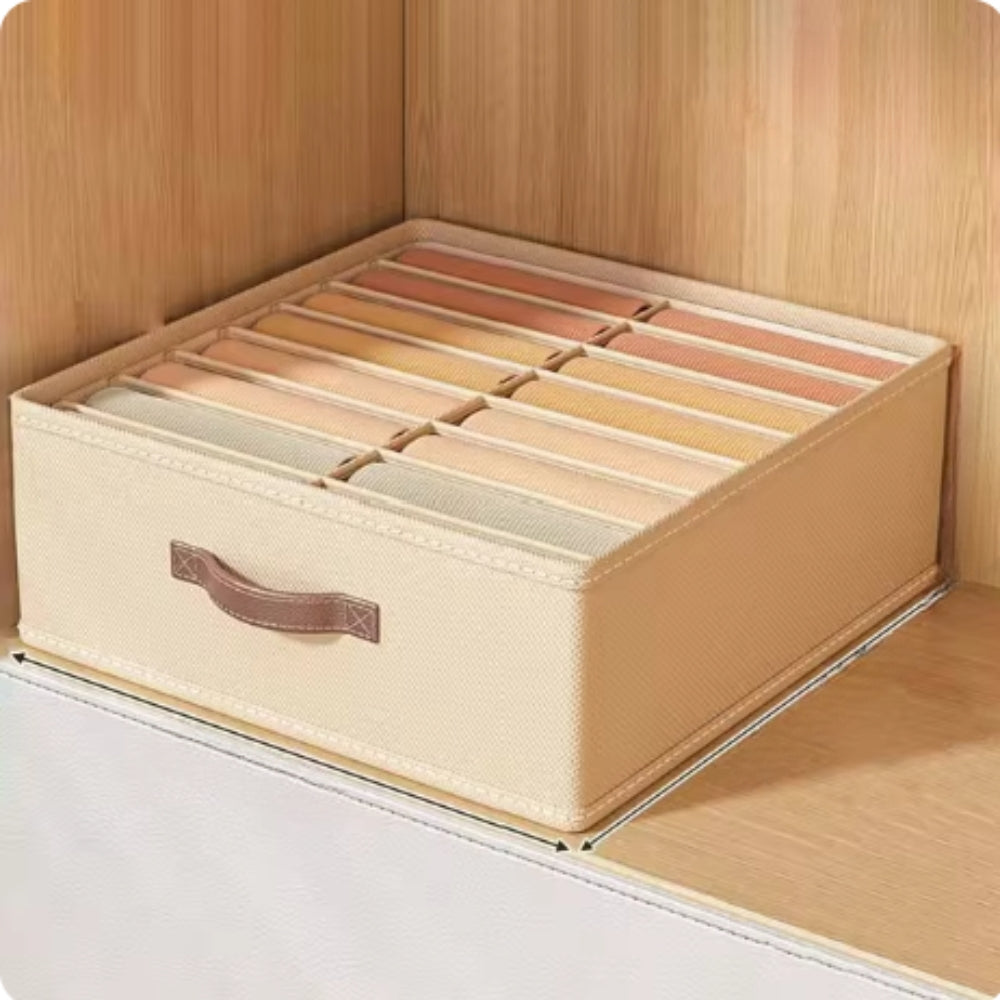 Maven Storage Container - Durable Cotton Linen, 16 Compartments 7