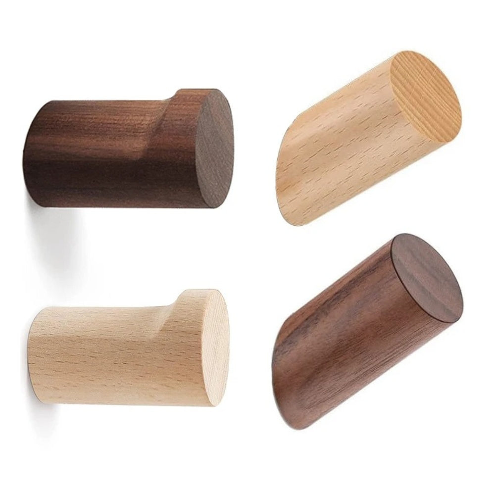 Maven Wall Hook - Beech Wood, Minimalist Coat Hook for Wall 7