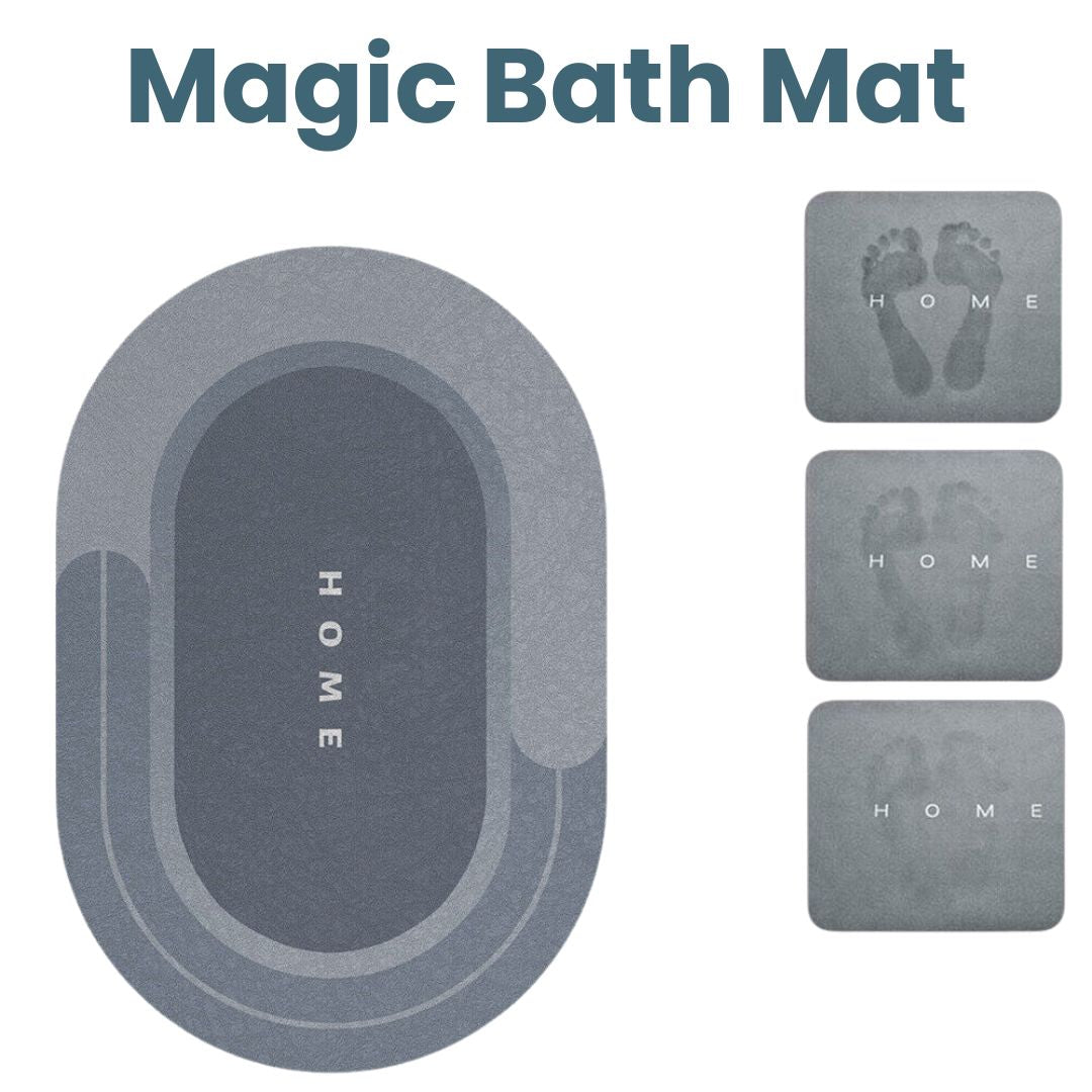 Maverick Bath Mat - Super Absorbent Non-Slip Design 0