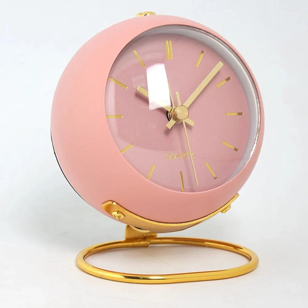 Mira Alarm Clock - Silent Quartz, Scandinavian Design 1