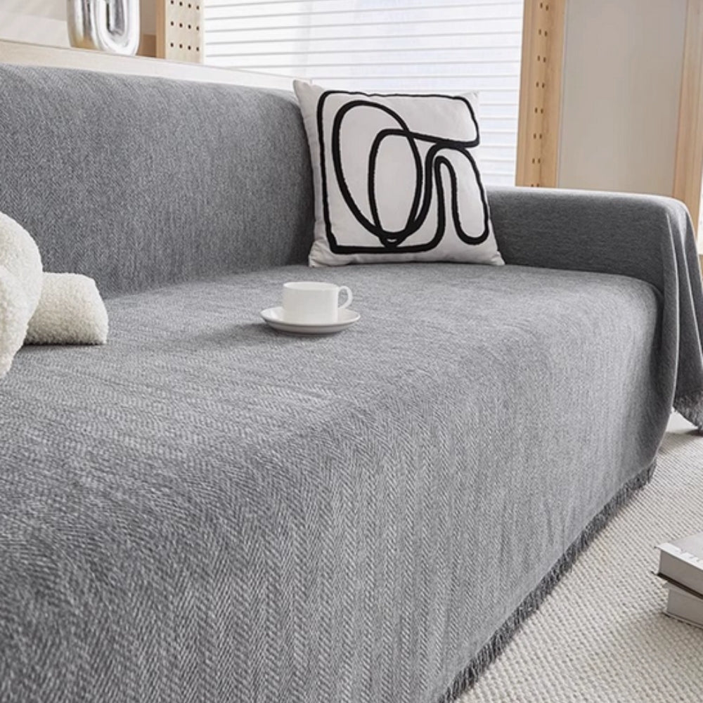 Mira Sofa Cover - Waterproof Chenille, Modern Design 1