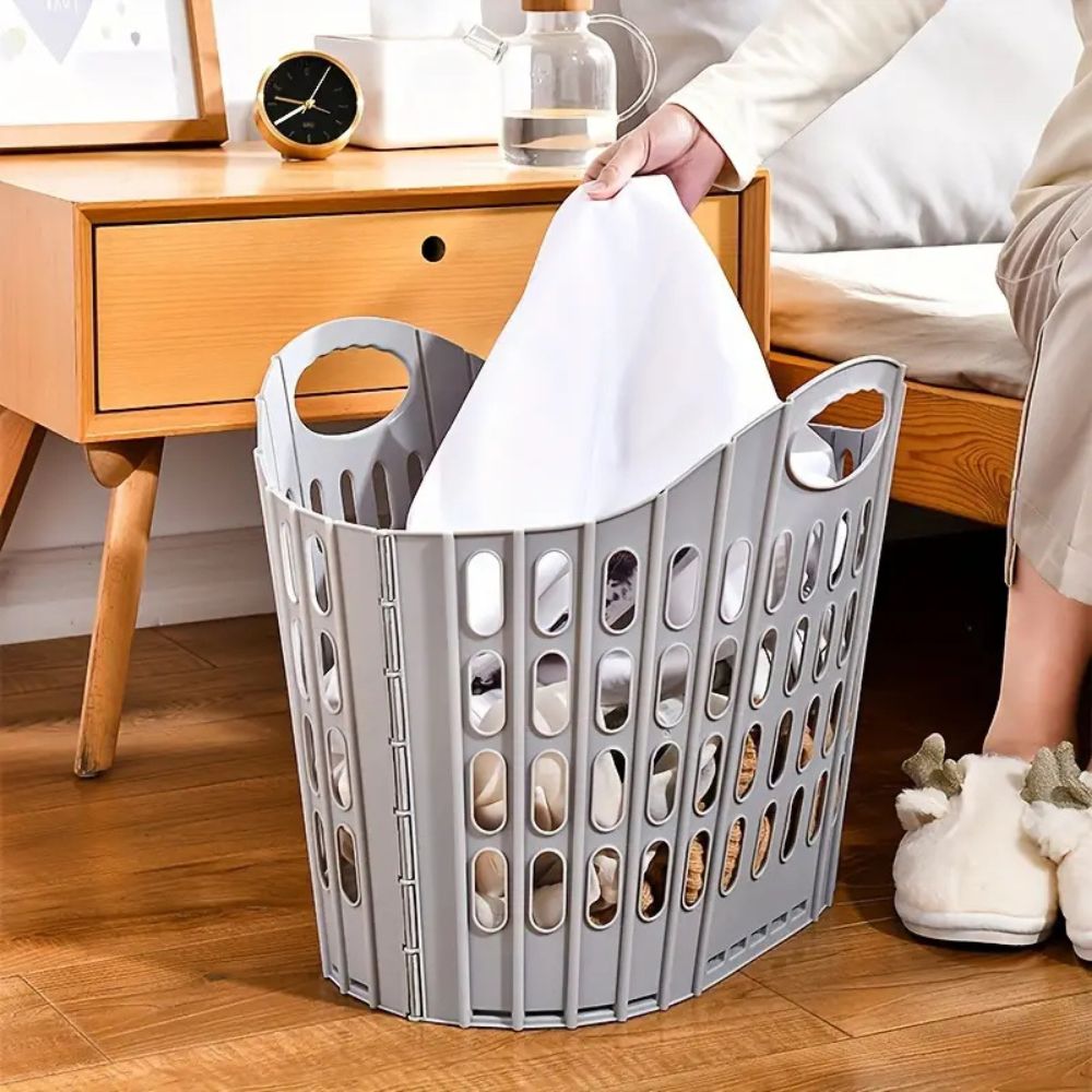 Mira Storage Basket - Durable Foldable Laundry Hamper 1
