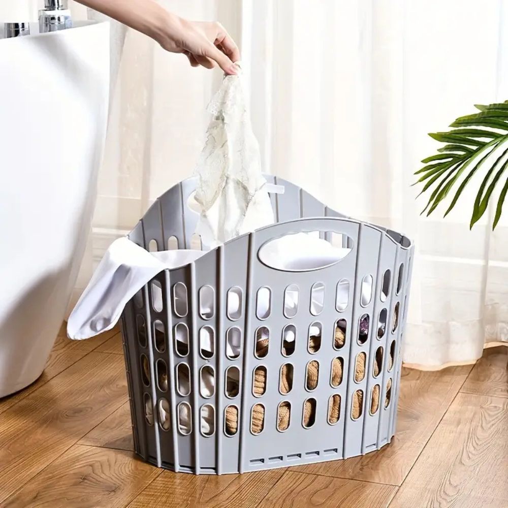 Mira Storage Basket - Durable Foldable Laundry Hamper 3