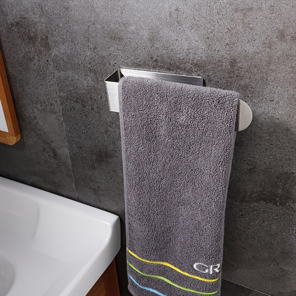 Mira Towel Rack - Stainless Steel, Wall-Mounted Design 3