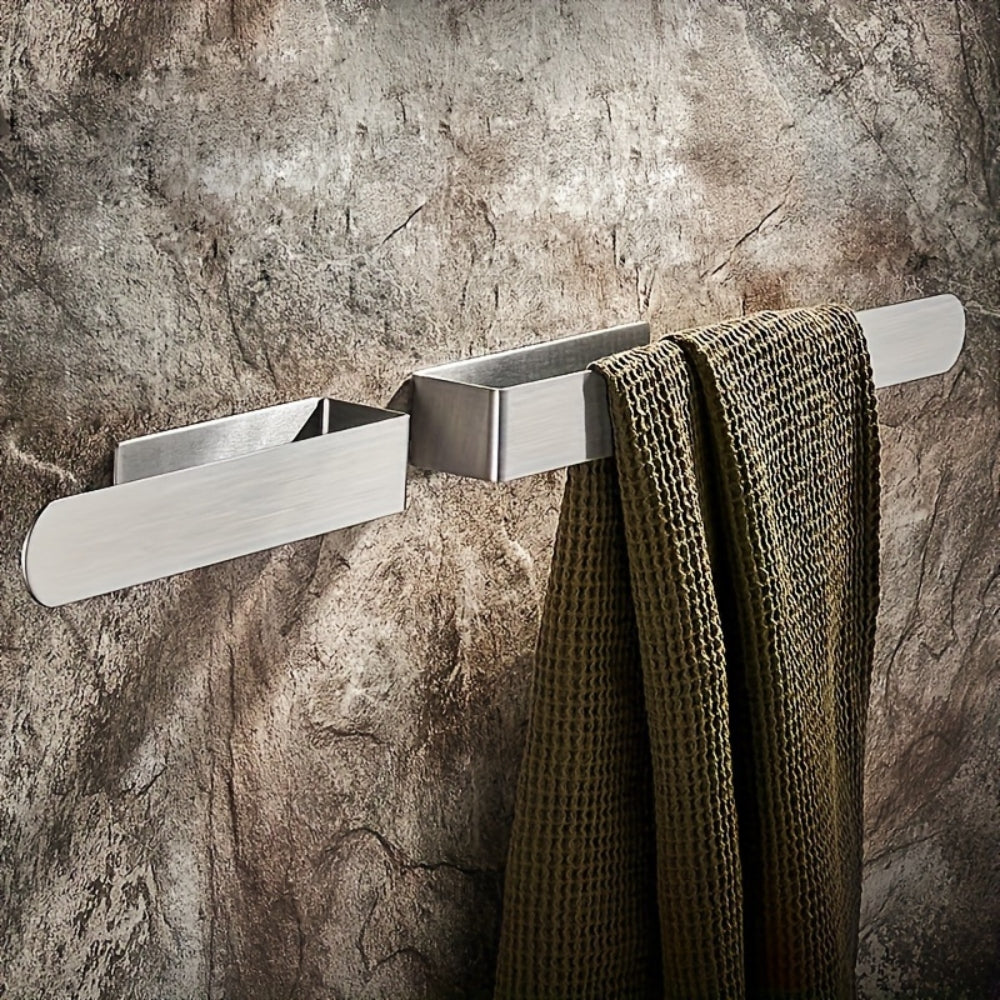 Mira Towel Rack - Stainless Steel, Wall-Mounted Design 5