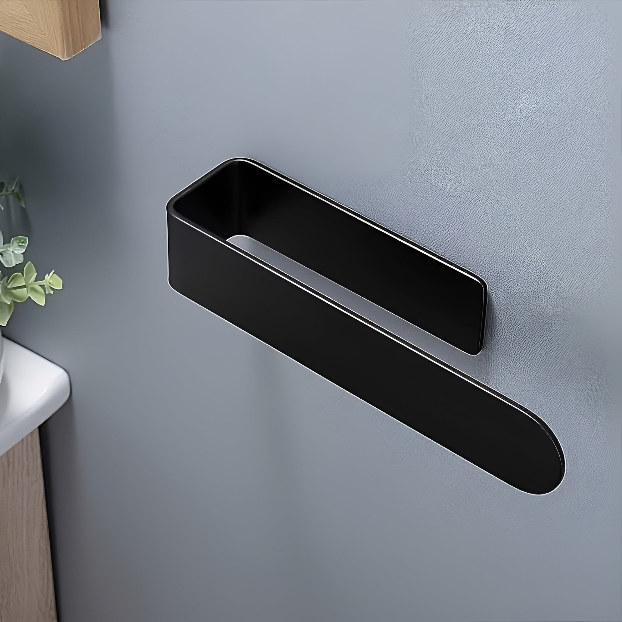 Mira Towel Rack - Stainless Steel, Wall-Mounted Design 6