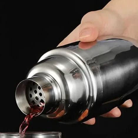 MixologyMaster Cocktail Shaker Set - Stainless Steel, 10-Piece Bartender Kit 5