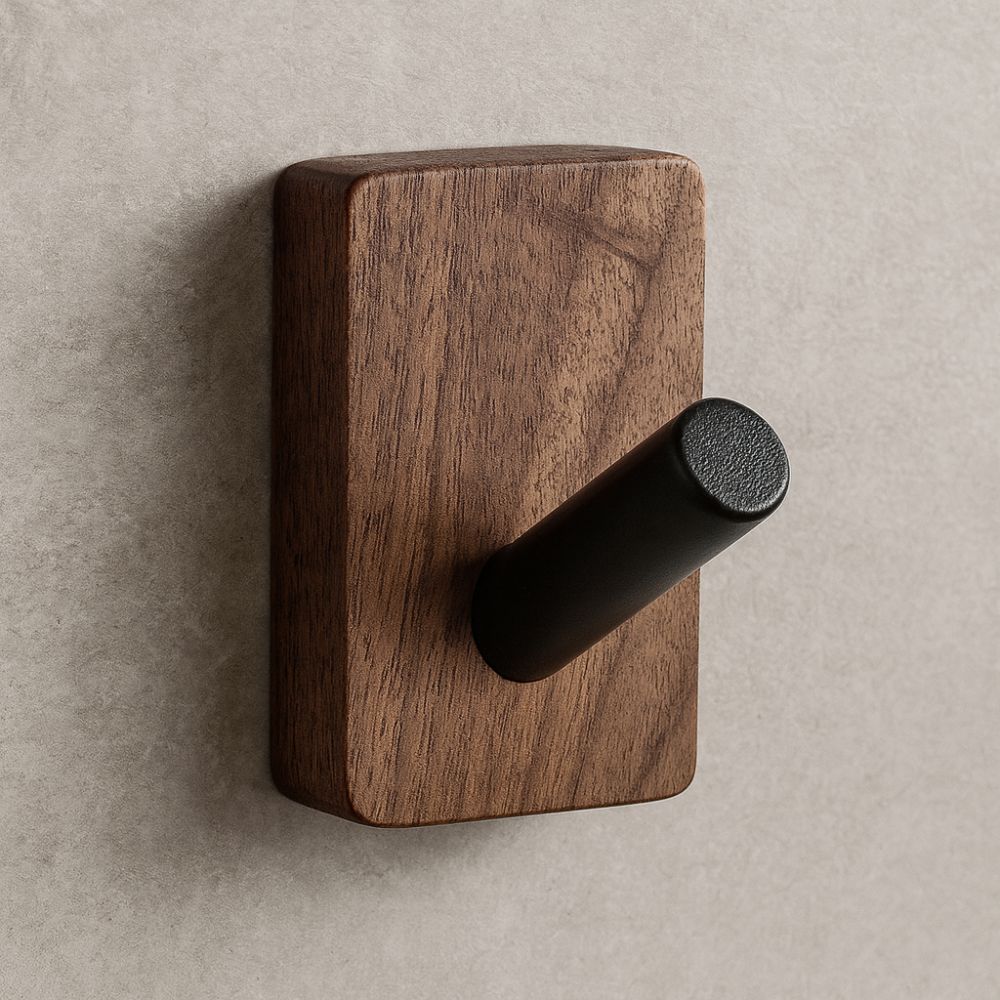 Noble Wall Organizer - Natural Wood, Durable Wall Hooks for Coats 0