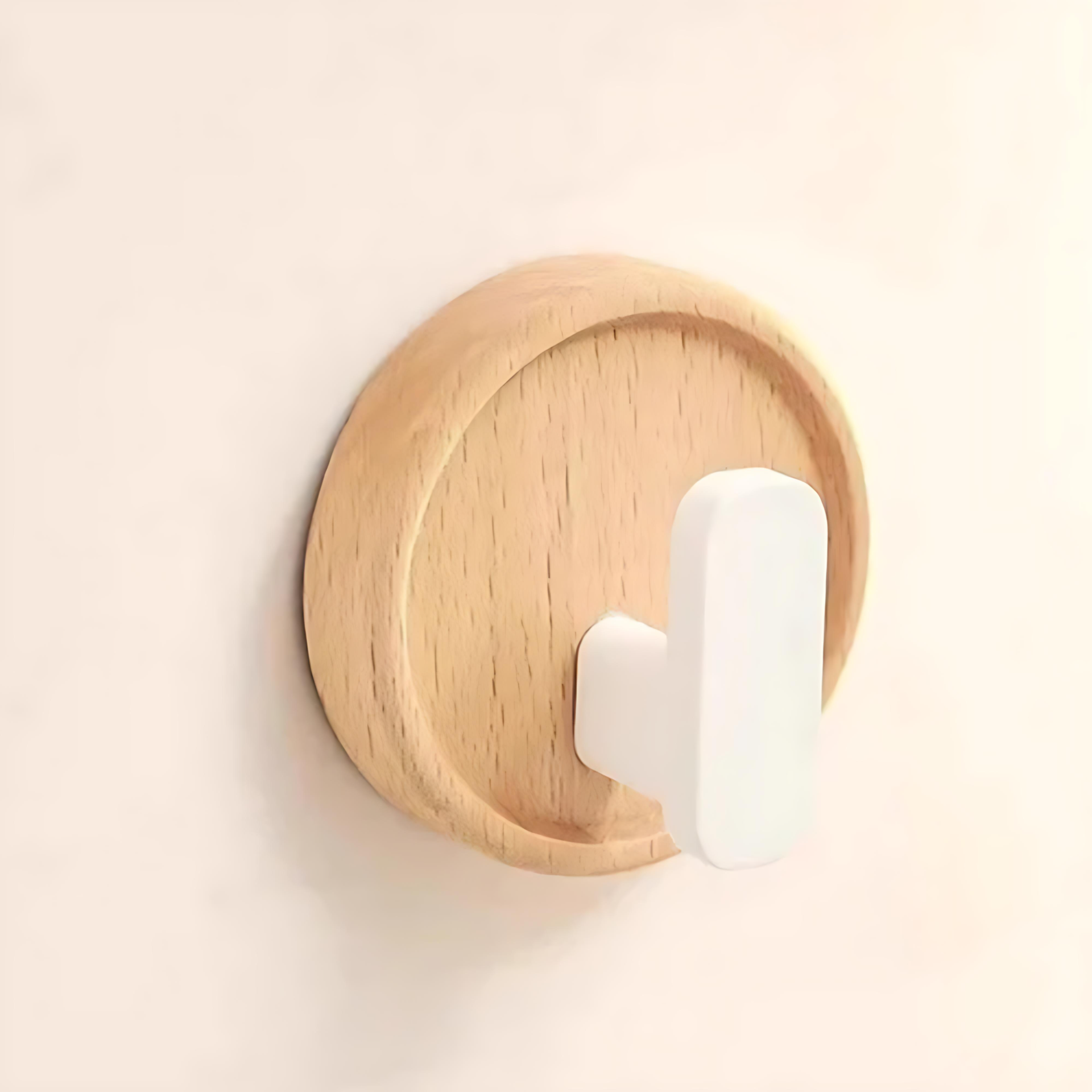Noble Walnut Wall Hook - Minimalist Design, Durable Key Holder for Wall 5