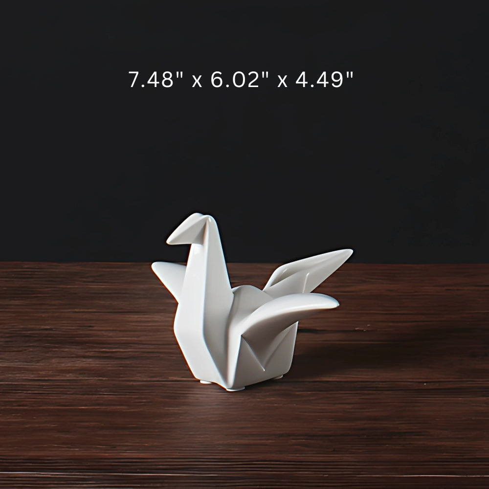 Oriana Bird Sculpture - Premium Ceramic, Minimalist Design 0