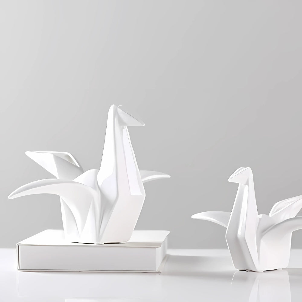 Oriana Bird Sculpture - Premium Ceramic, Minimalist Design 4