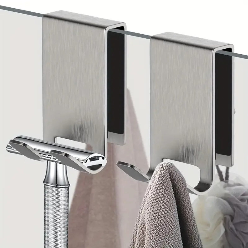 Oriana Shower Hooks - Durable Stainless Steel, Space-Saving Design 4