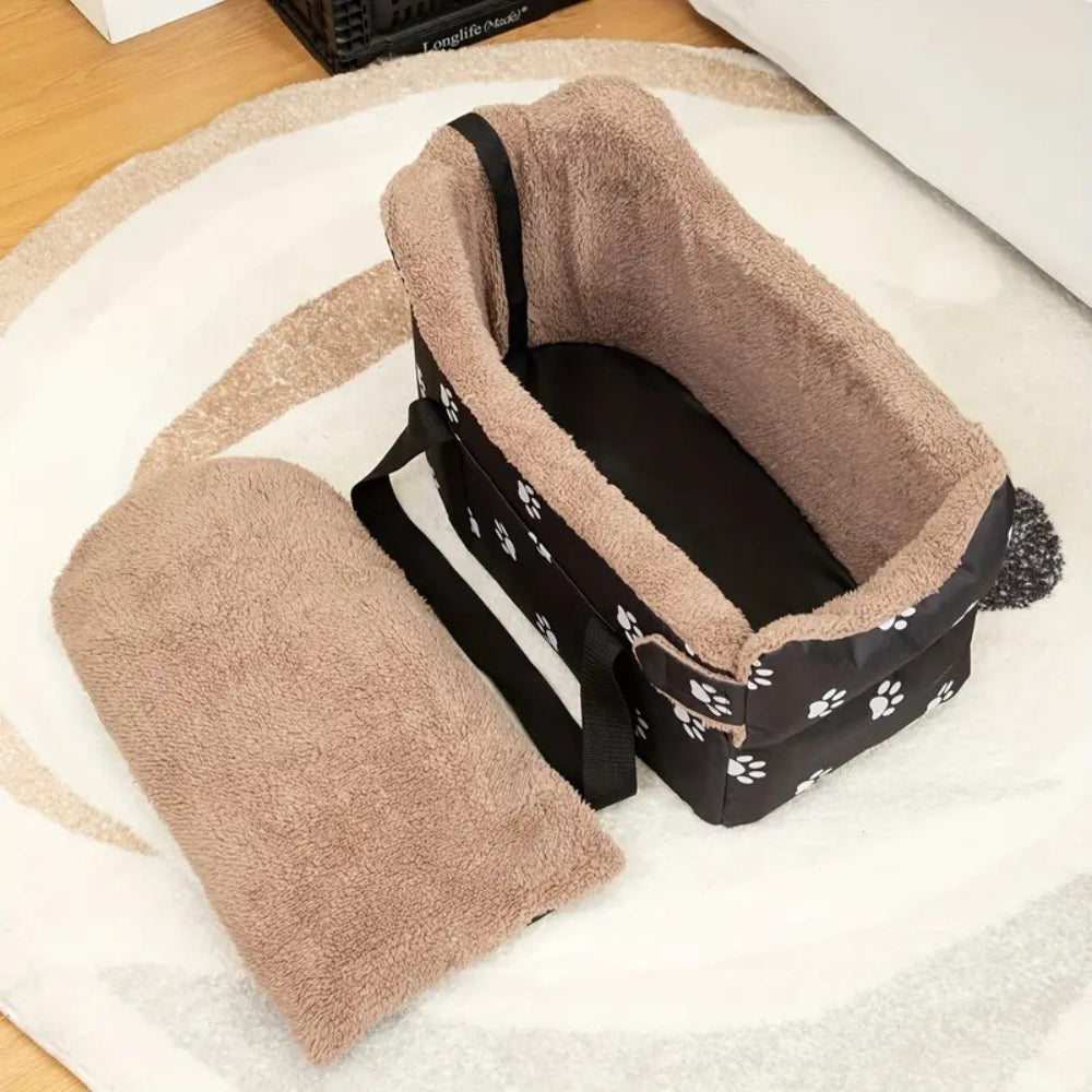 Oriana Travel Pet Bed - Durable Oxford Fabric, Adjustable Safety Straps 3
